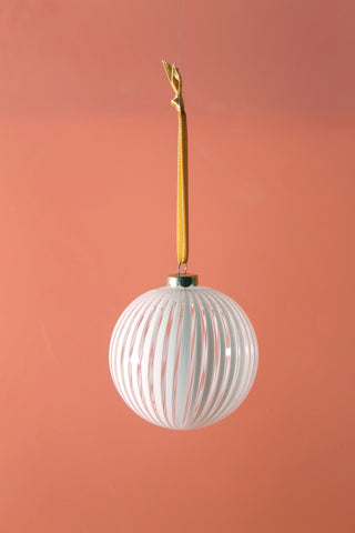 Striped bauble